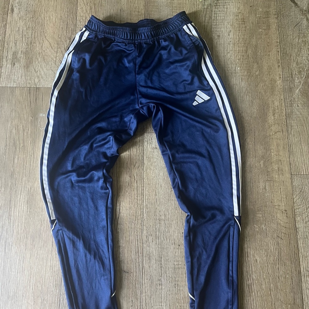 Adidas Blue and White Tiro23 Aeroready Pant sz S